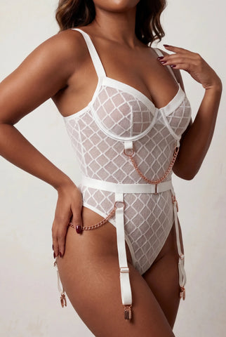 Body für Damen – WILD White
