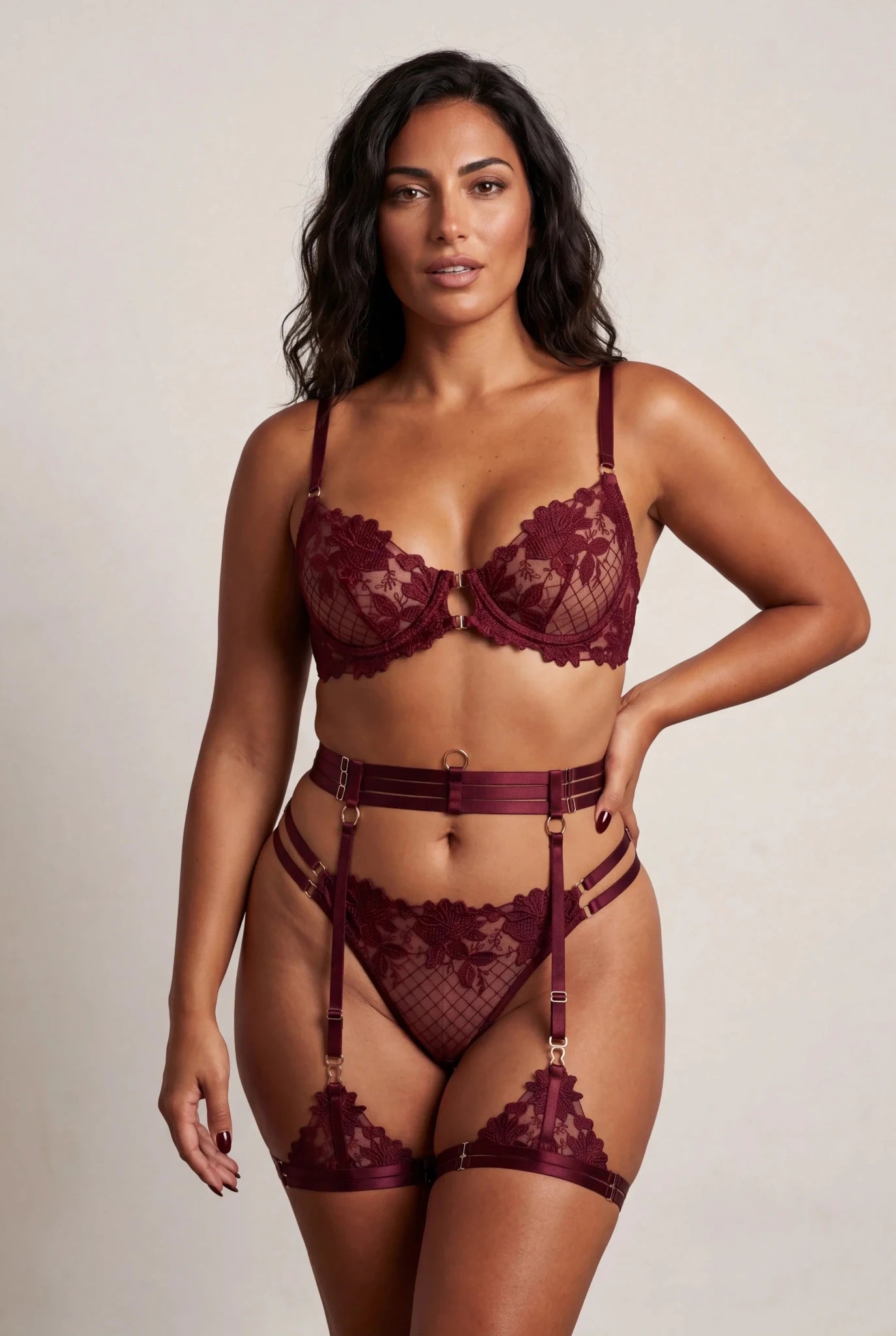 Culotte - JOLYE Bordeaux - NAKED Underwear FR