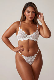 Ensemble lingerie deux pièces - ENIGME Blanc